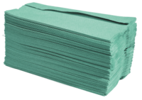 Green C-Fold Paper Towels